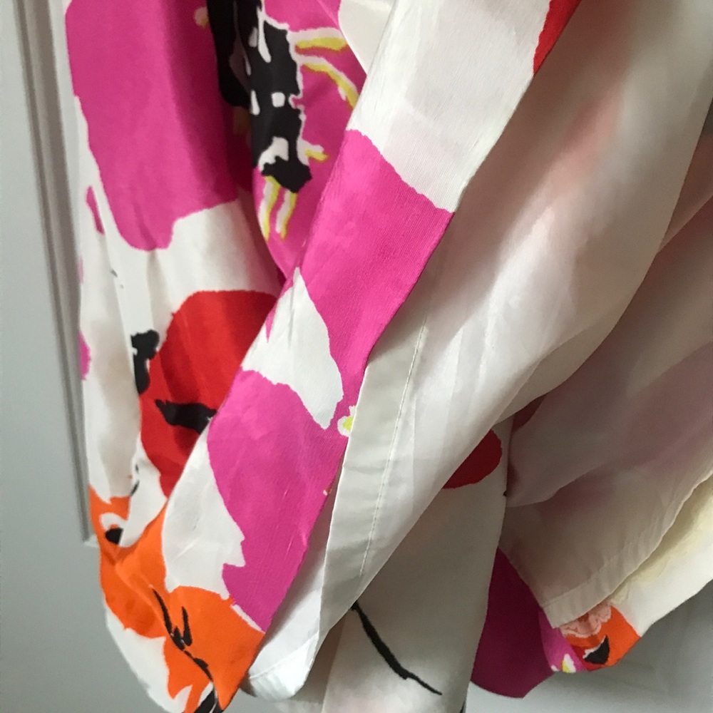 Kate Spade Floral Dress - Pink, Orange, Red - Picture 7 of 8